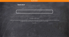 Desktop Screenshot of kunst-sh.de