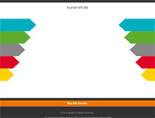 Tablet Screenshot of kunst-sh.de
